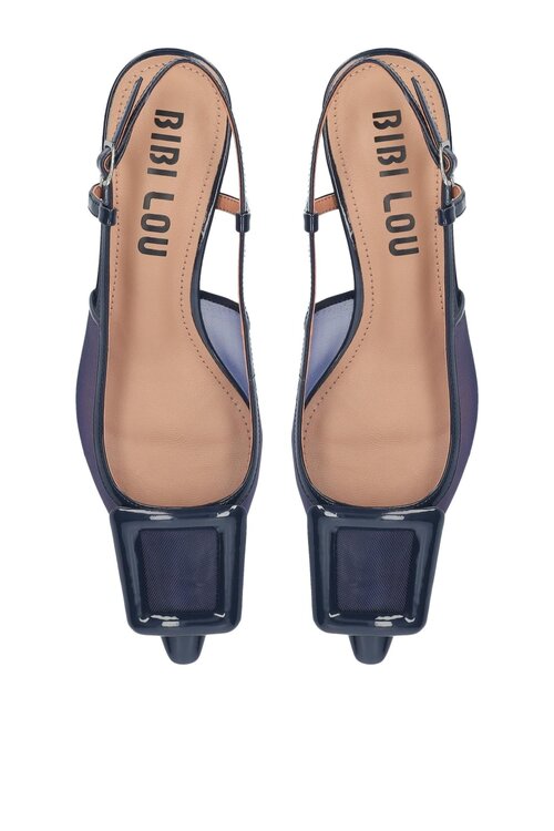 Bibi Lou Bonnie Pump in marineblauw