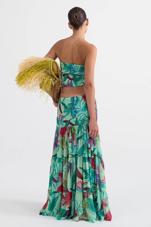 Stieglitz Multi Pepper Smock Lange Rok