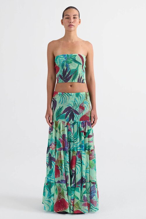 Stieglitz Multi Pepper Smock Lange Rok