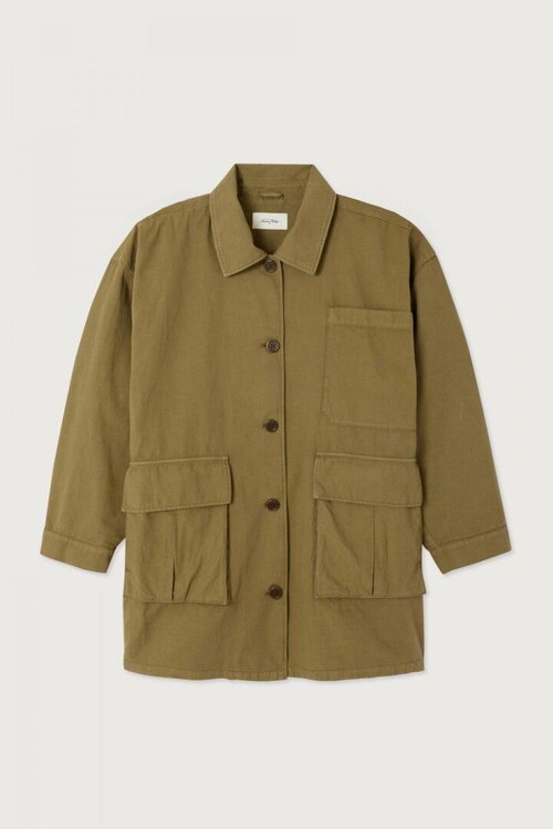 American Vintage Jasje in Kaki Kleur