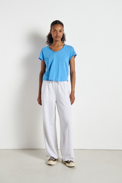 American Vintage Grijze Joggingbroek