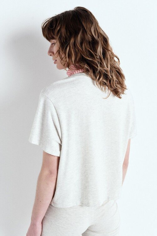 American Vintage T-shirt in grijs