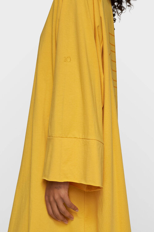 10Days Mango jurk met logo van jersey stof