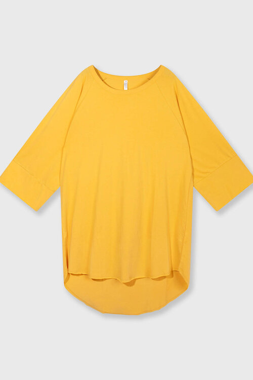 10Days Mango jurk met logo van jersey stof