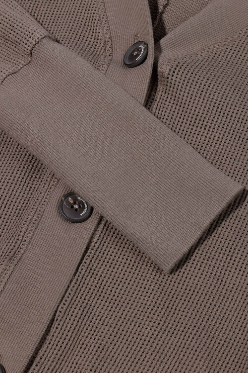 10Days Moonrock V-hals vest met mesh