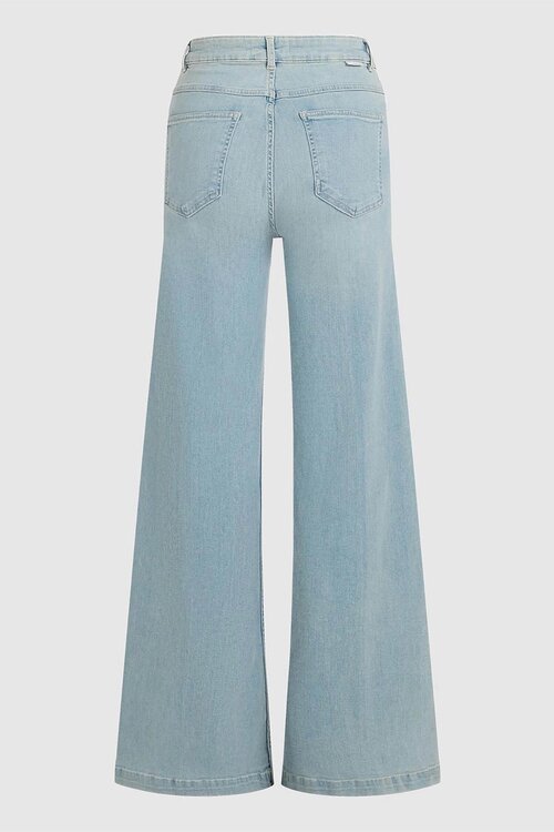 Circle Of Trust Palmer Denim Flaire in Blue Washed