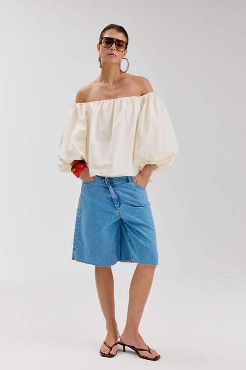 Harper & Yve Ecru LAUREN-LS: Ecru LAUREN-LS