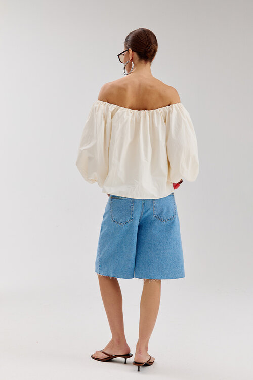 Harper & Yve Ecru LAUREN-LS: Ecru LAUREN-LS