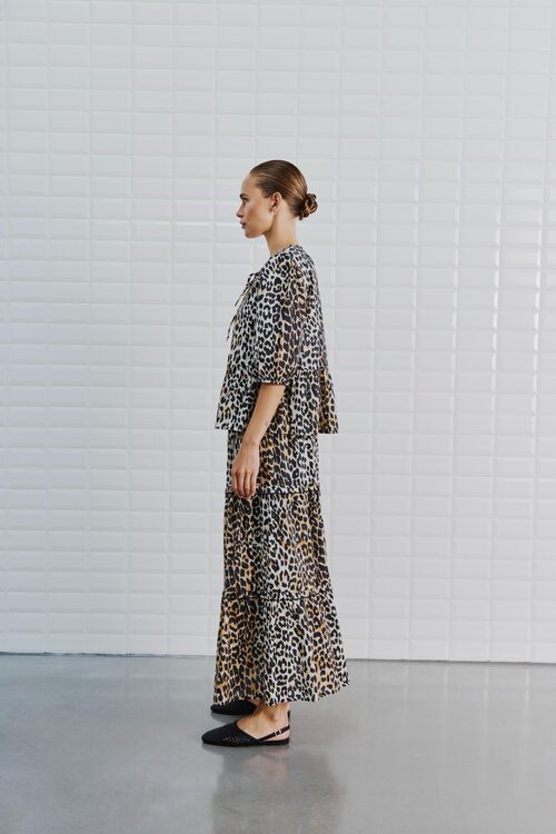 WITHBLACK Verschillende kleuren WBLAMINA MAXI ROK