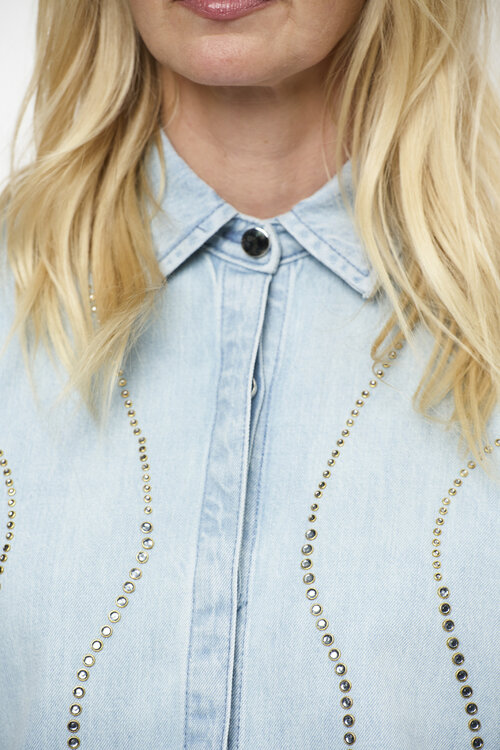 Dante 6 Zofia Spijkerblouse van Denim