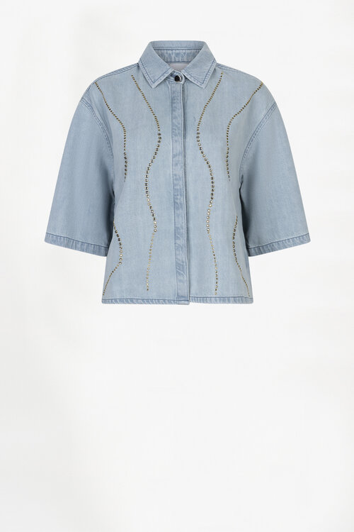 Dante 6 Zofia Spijkerblouse van Denim