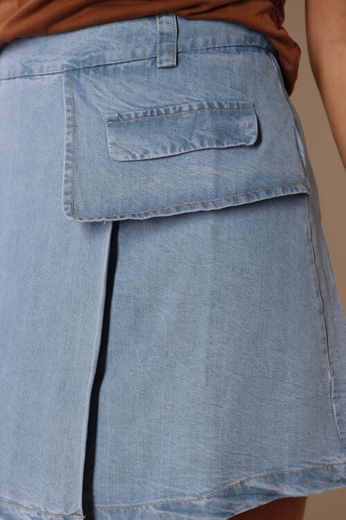 Co'couture Indigo Tilly Pocket Rok