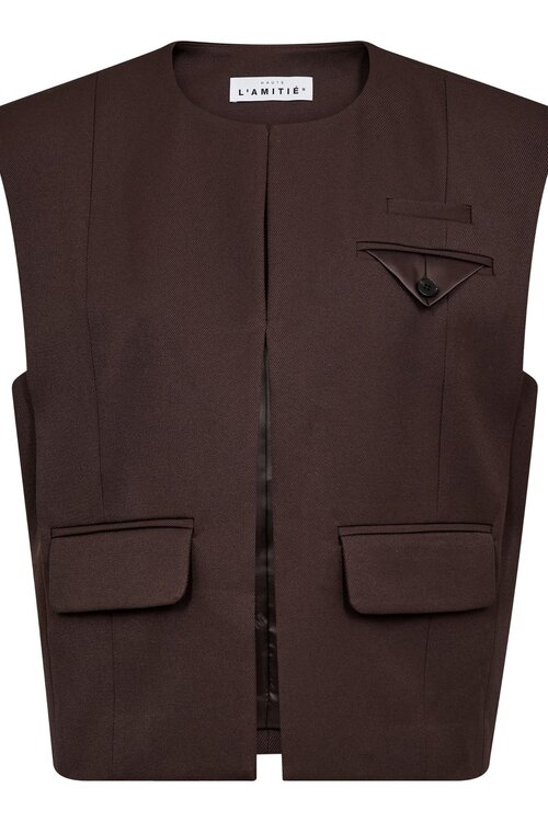 Haute L'Amitie Mocca Premiere Gilet