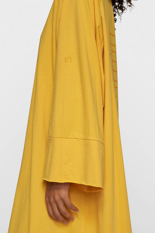 10Days Mango jurk met logo van jersey stof