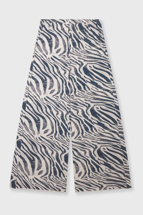 10Days Brede jogger met zebraprint