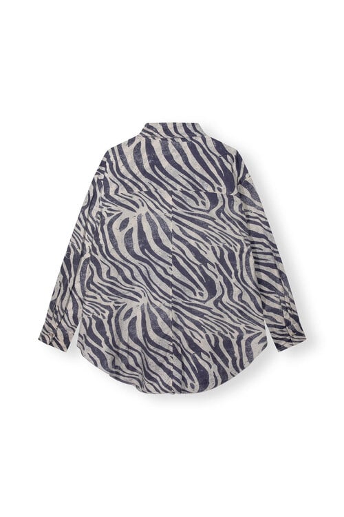 10Days Zebra voile blouse