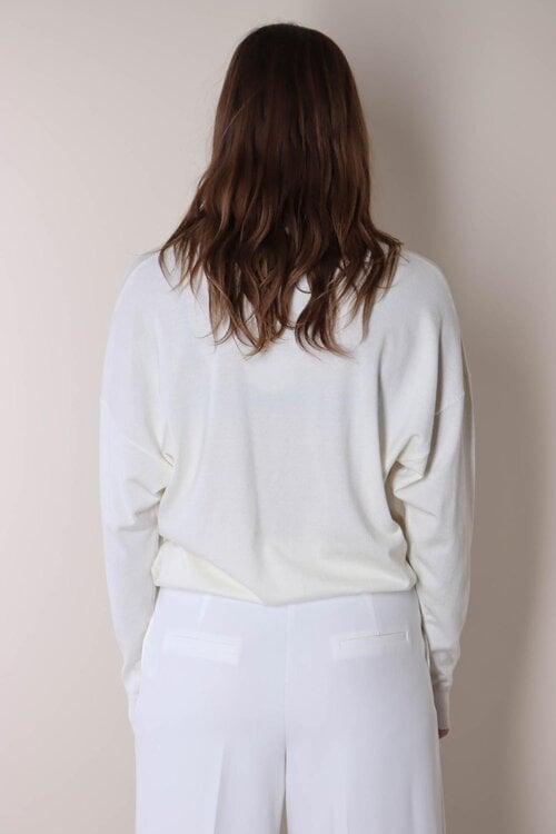 March23 Off White Sweater