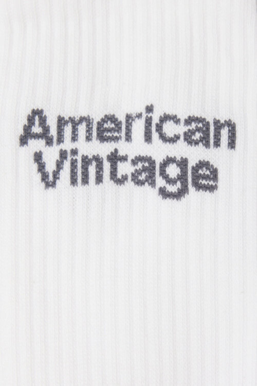 American Vintage Blanc Sokken