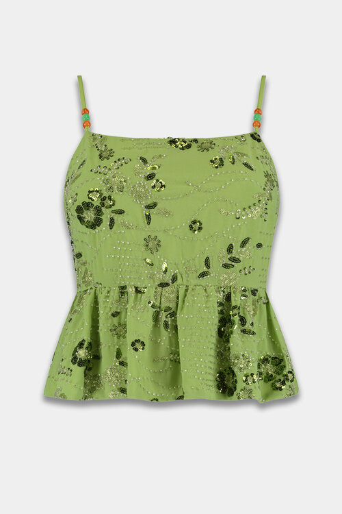Harper & Yve Groene  top DAY