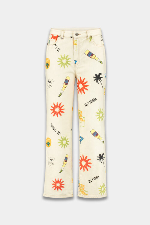 Harper & Yve Off White YVE broek