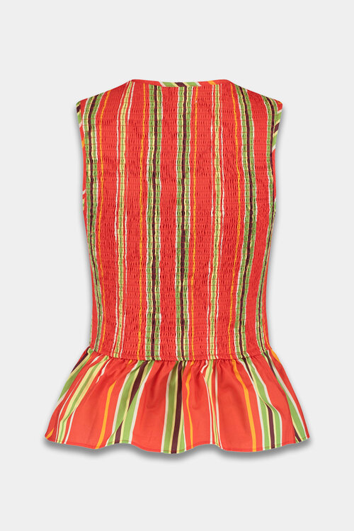 Harper & Yve Cindy crêpe gilet in rood