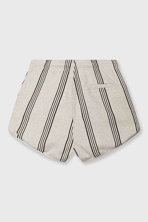 10Days Soft White Melee gestreepte easy shorts