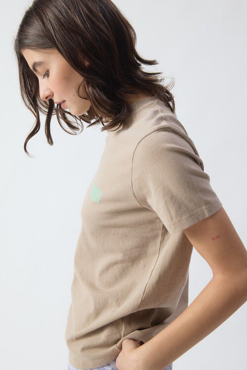 American Vintage T-shirt in bruine tint