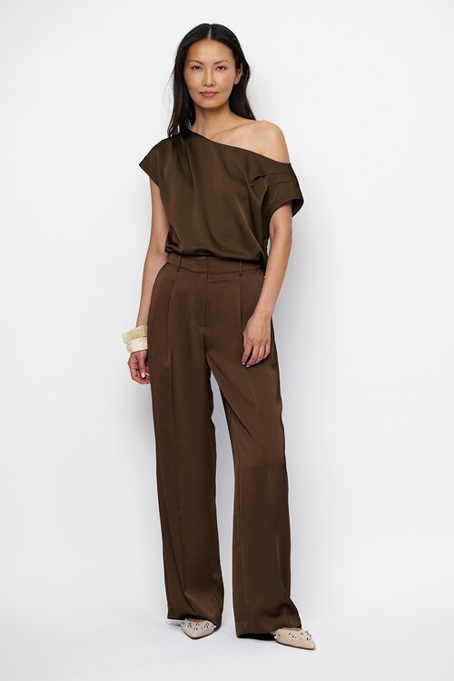 Dante 6 Roam Satin Drapey Blouse