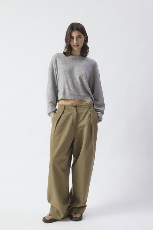 American Vintage Kaki Broek