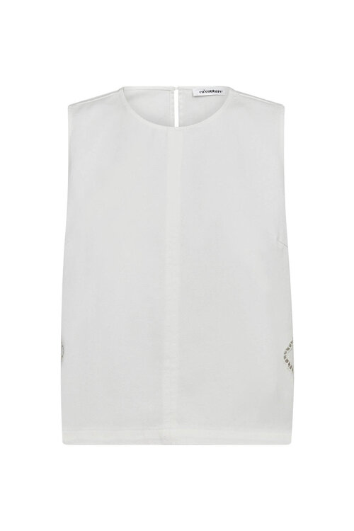 Co'couture Off White Colette Borduurtop