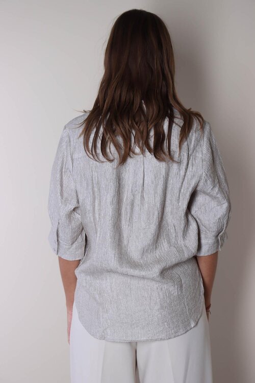 Co'couture Silver Cher Blouse