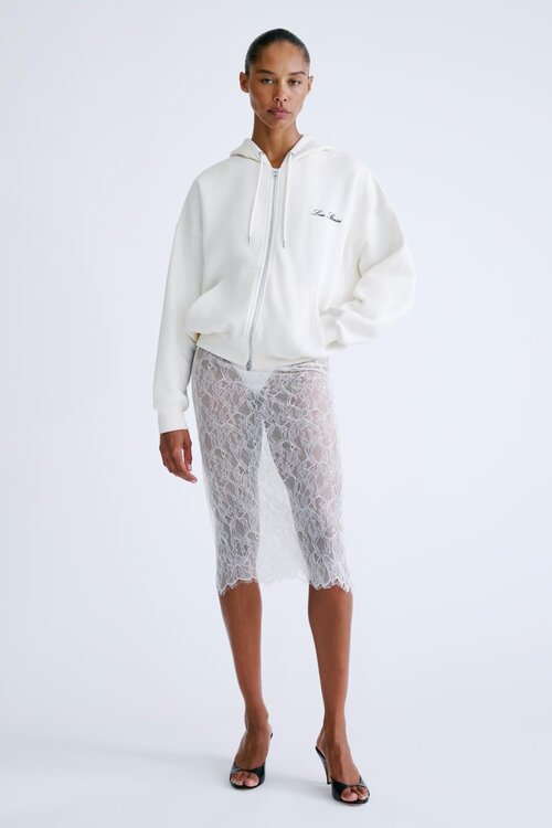 Love Stories Witte Mia midi-rok