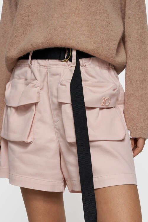 10Days utility shorts in poederkleur