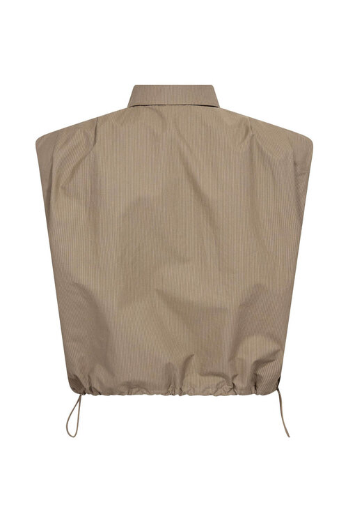 Co'couture Ophelia Top in Kaki