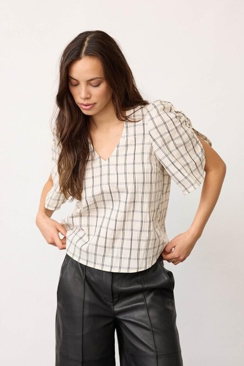 Co'couture Off White BisoAsymmetrische Top