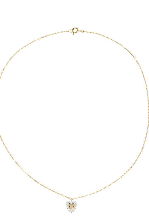 Anna & Nina Bravery Heart Ketting