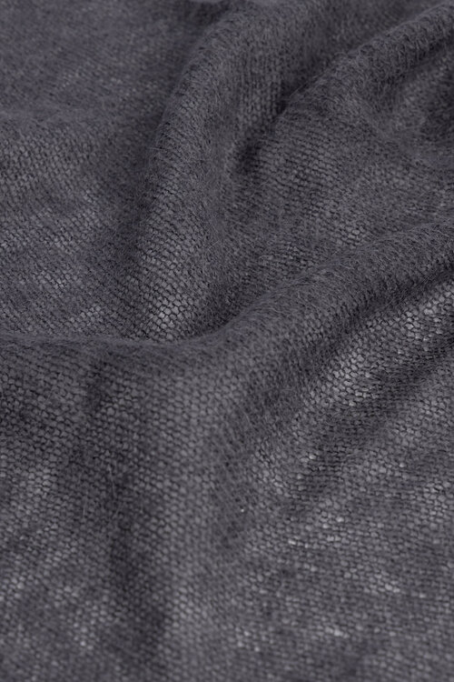 10Days blauwe gebreide bandana sjaal