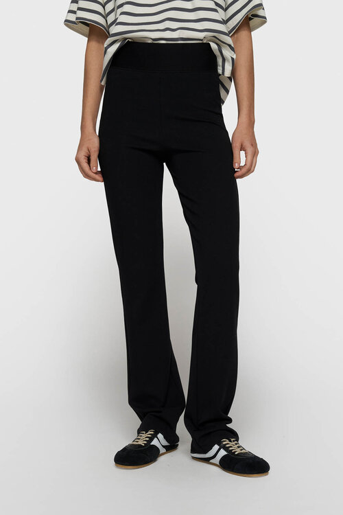 10Days flare punto broek zwart