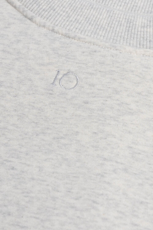 10Days Zachte witte geplooide trui van 10DAYS