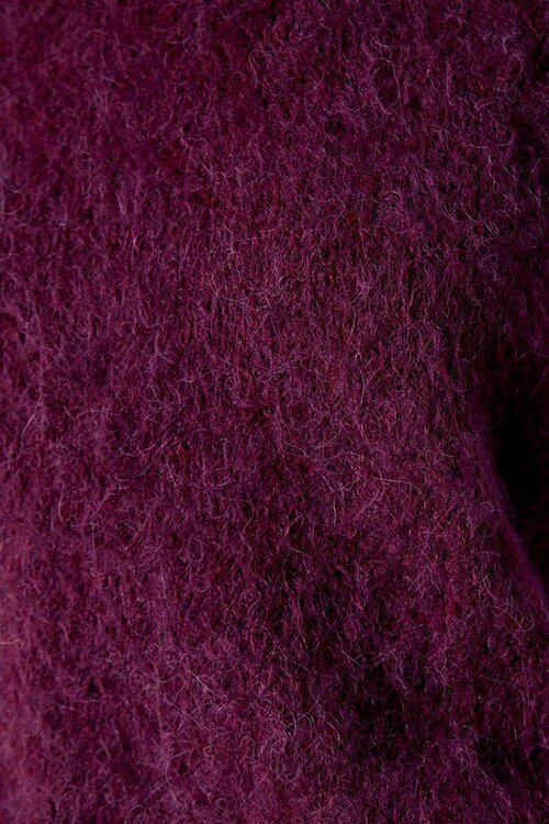 American Vintage Trui in Aubergine van Niby