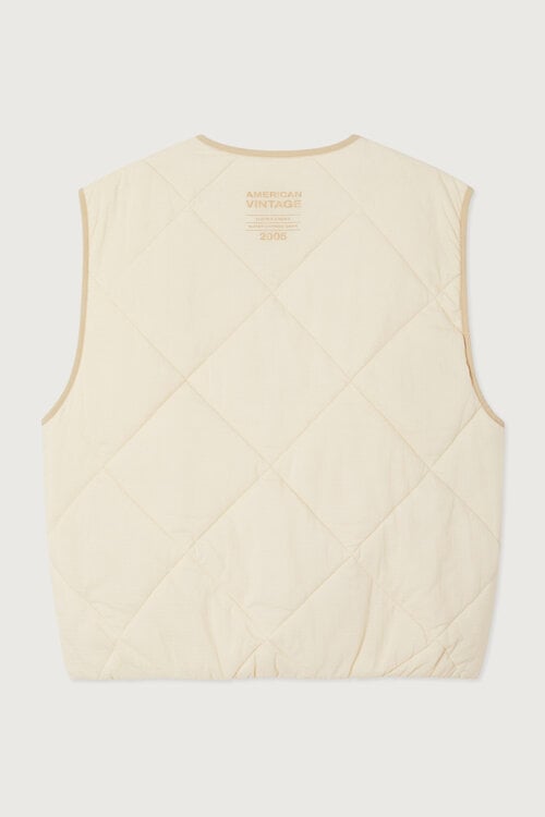 American Vintage Yupibam Vest Crème