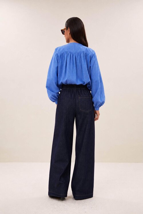By Bar Jaxx wijde pijp jeans in Indigo