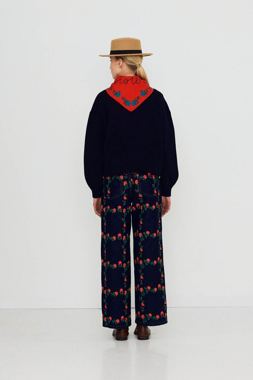 The Tiny Big Sister Berta Indigo Jeans van Roses Denim