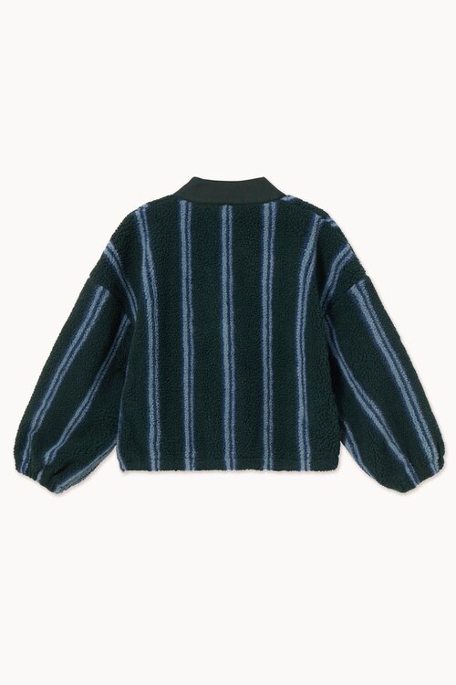 The Tiny Big Sister Jack met streep in Sherpa-stijl - Blauw