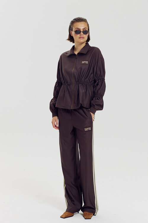Harper & Yve GINA-CA Cardigan in Bruin
