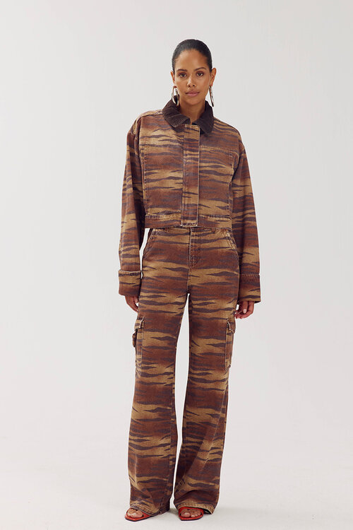 Harper & Yve STELLA-PA in een warme bruine tint