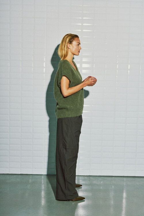 WITHBLACK WBLVENUS GILET Olijfgroen