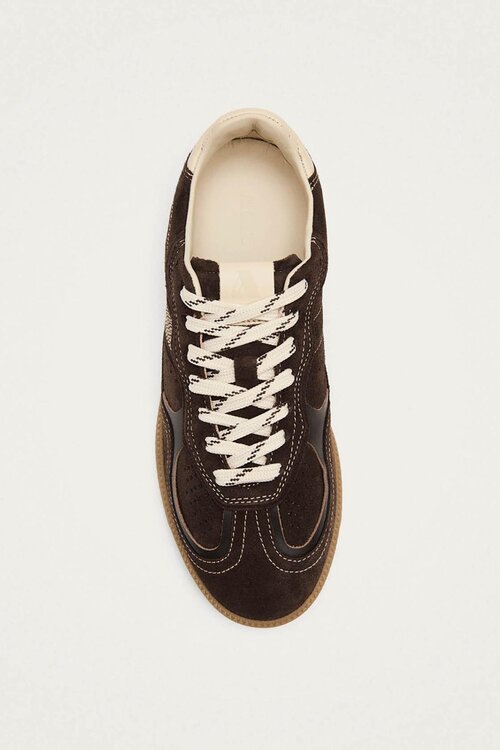 ALOHAS Brown TB.490 Rife Leren Sneakers