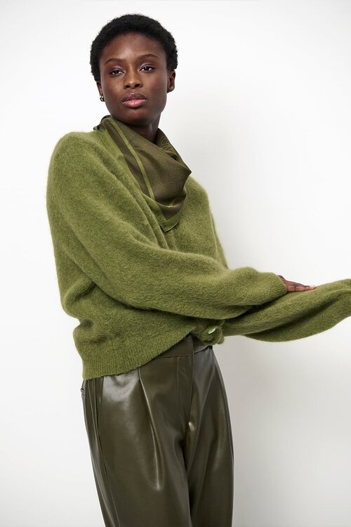 Dante 6 Groene Toronto korte cardigan