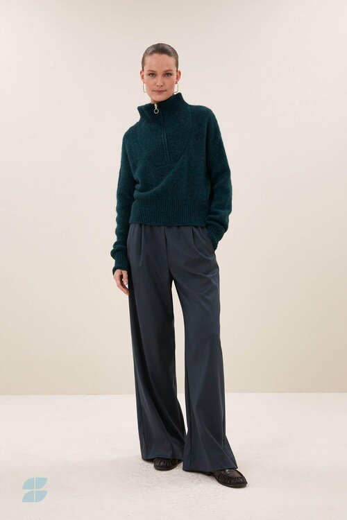 By Bar Boxy Beau sweater in groen
